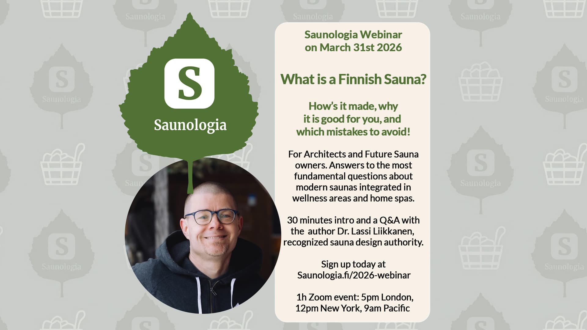 Finnish Sauna Expert Lassi Liikkanen on the Design Mistakes Americans Keep Making