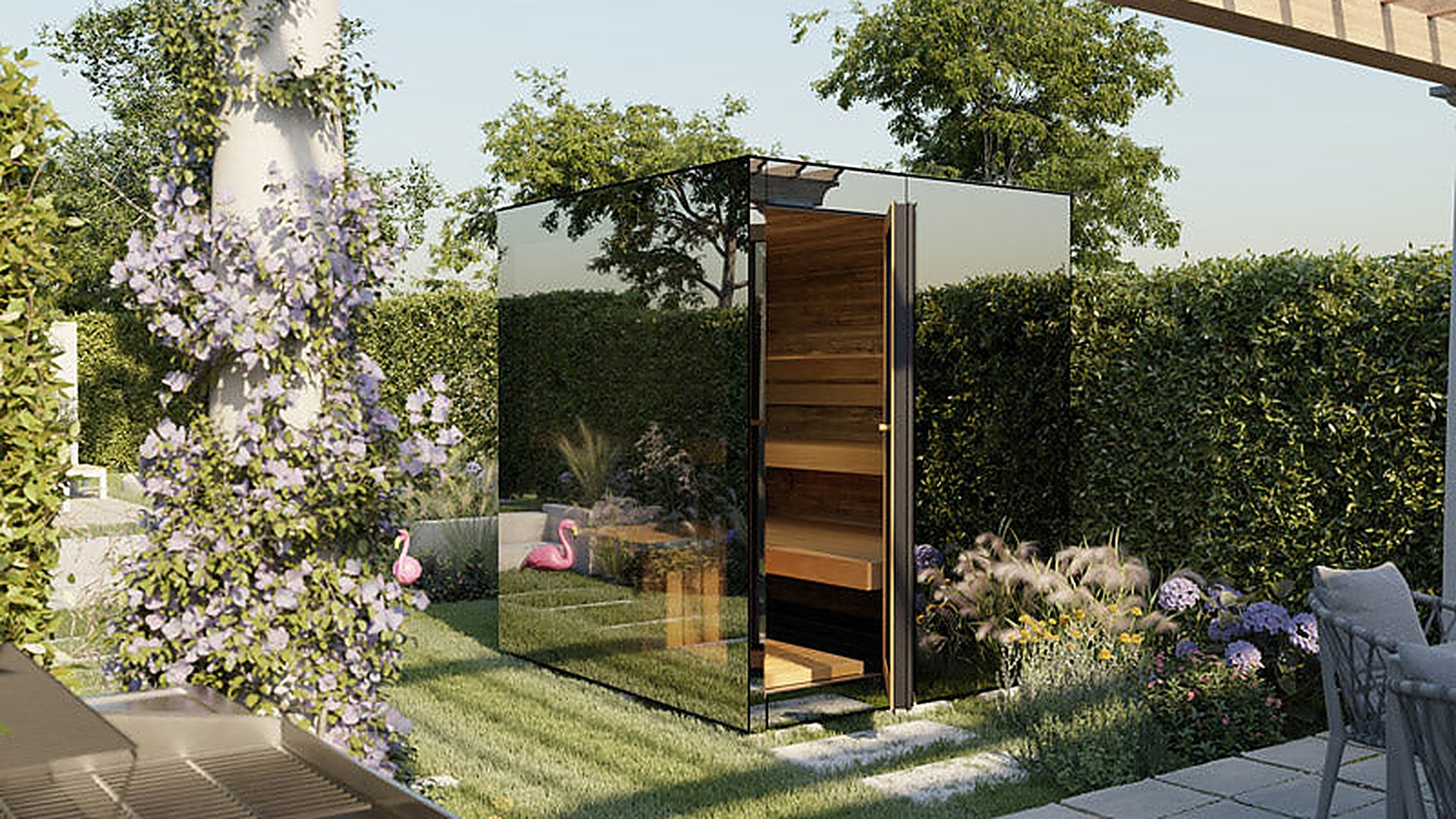 These Are Kirami Saunas. Harvia Sells Them as ThermaSol.